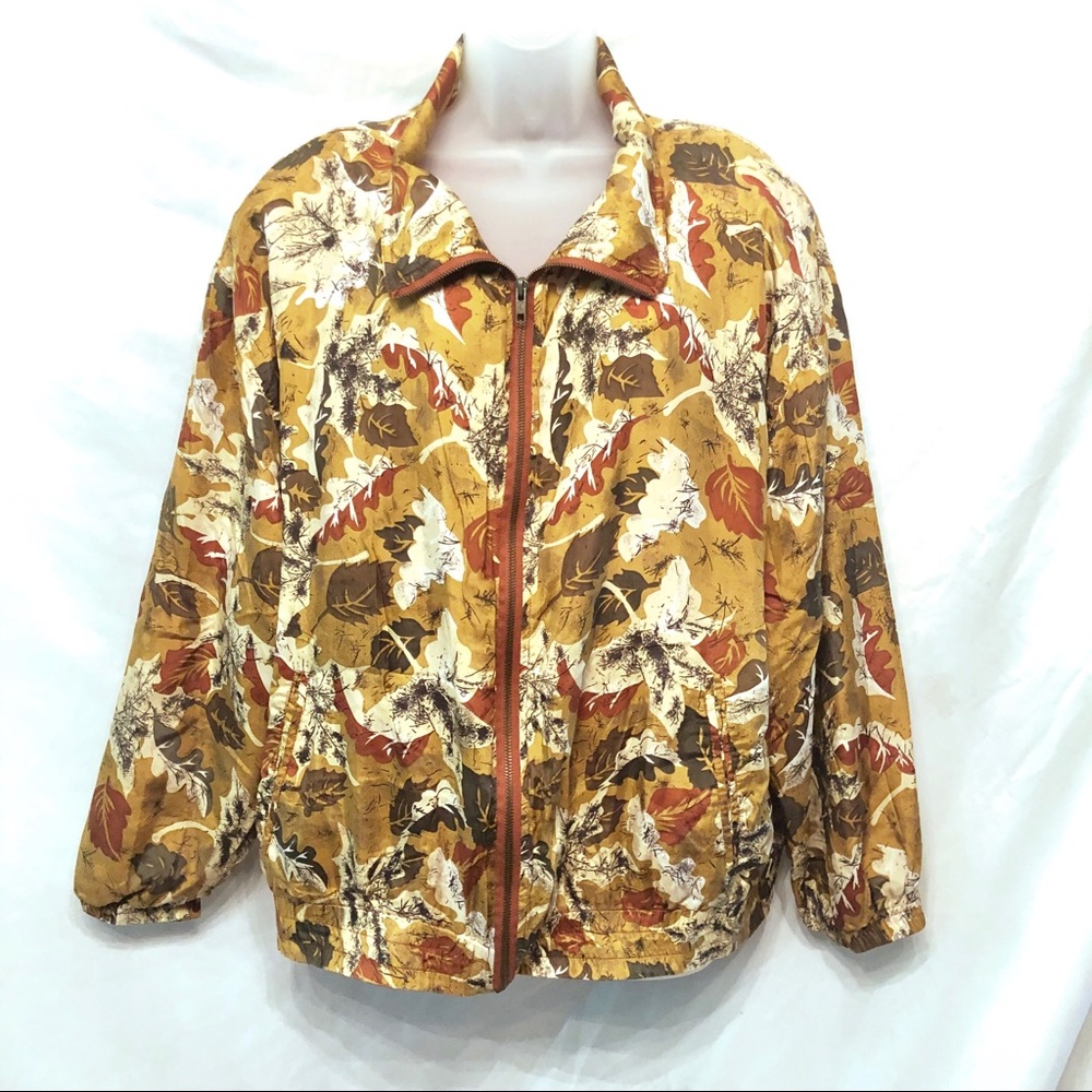 80’s vintage fall leaf Studio Sportif Coat